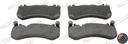 BRAKE PADS FRONT FERODO MERC