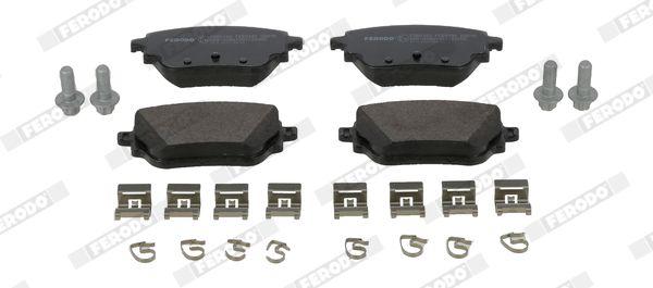 BRAKE PADS REAR FERODO MERC