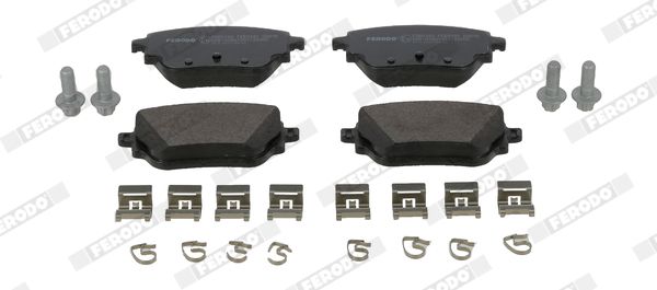 REAR PADS FERODO MERC