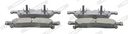 BRAKE PADS FRONT FERODO MERC