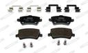 BRAKE PADS REAR FERODO VOLVO LAND ROVER