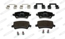 REAR PADS FERODO VOLVO LAND ROVER