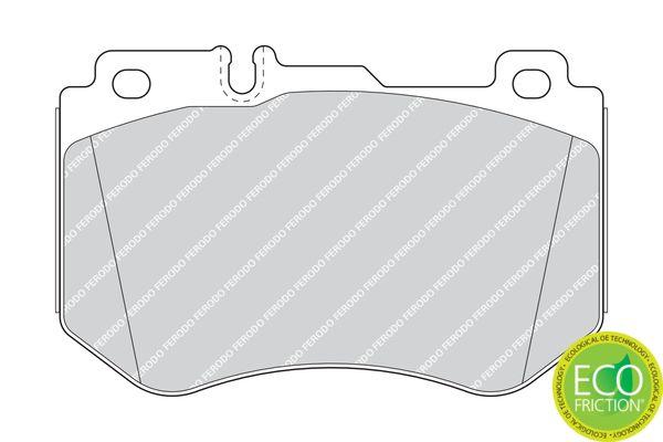 BRAKE PADS FRONT FERODO MERC