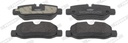 BRAKE PADS REAR FERODO MERC