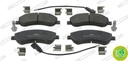 FRONT PADS FERODO VAG
