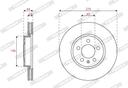 BRAKE DISC FRONT 276MM FERODO VAG