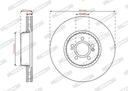 BRAKE DISC FRONT 342MM FERODO MERC (CROSS DRILLED)