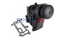 OIL FILTER HOUSING WITH OIL COOLER + GASKET BOGAP BMW