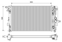 RADIATOR VALEO MERC