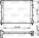 RADIATOR VALEO FIAT