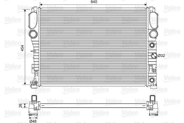 RADIATOR VALEO MERC