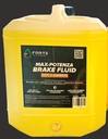 MAX-POTENZA BRAKE FLUID 20L FORTE DOT 3 AMBER/PALE YELLOW