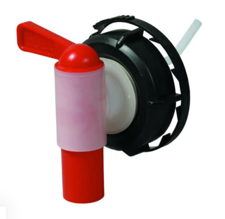 PLASTIC TAP BLACK FORTE (20L PAIL)