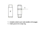 VALVE INL GUIDE 14.24M METELLI MERC