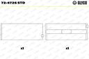 MAIN BEARING STD GLYCO MERC