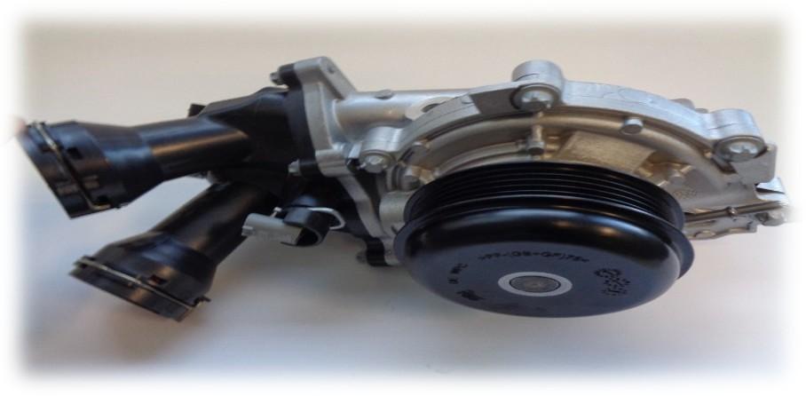 WATER PUMP WITH HOUSING PIERBURG MERC