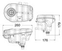 EXPANSION TANK WITHOUT CAP MAHLE VAG