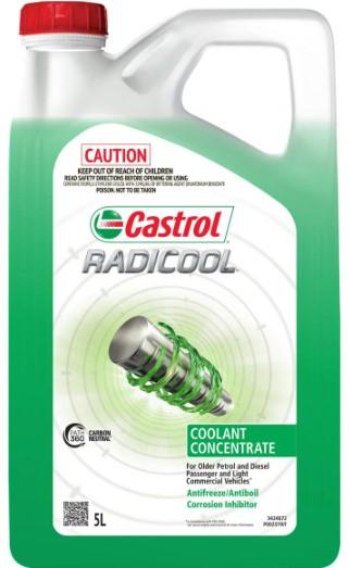 COOLANT CONCENTRATE GREEN 5L RADICOOL CASTROL