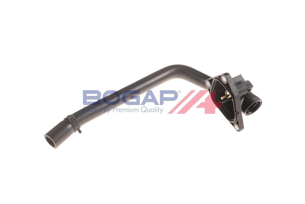 COOLANT FLANGE WITH HOSE & SENSOR BOGAP BMW