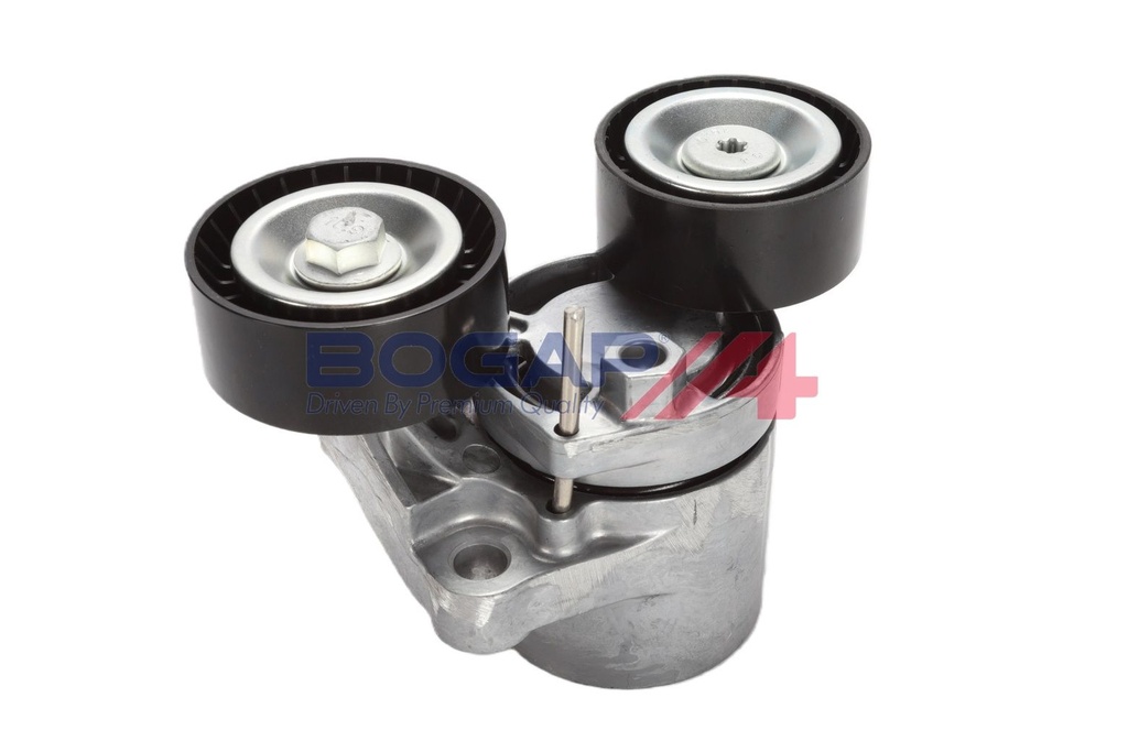 DRIVE BELT TENSIONER W/TWO PULLEYS BOGAP BMW