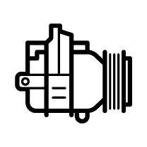 A/C COMPRESSOR NRF MERC
