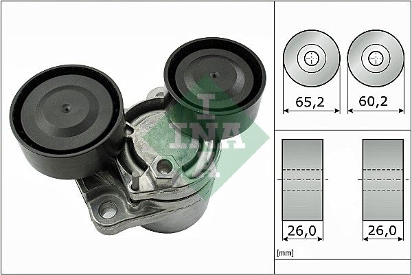 DRIVE BELT TENSIONER INA BMW