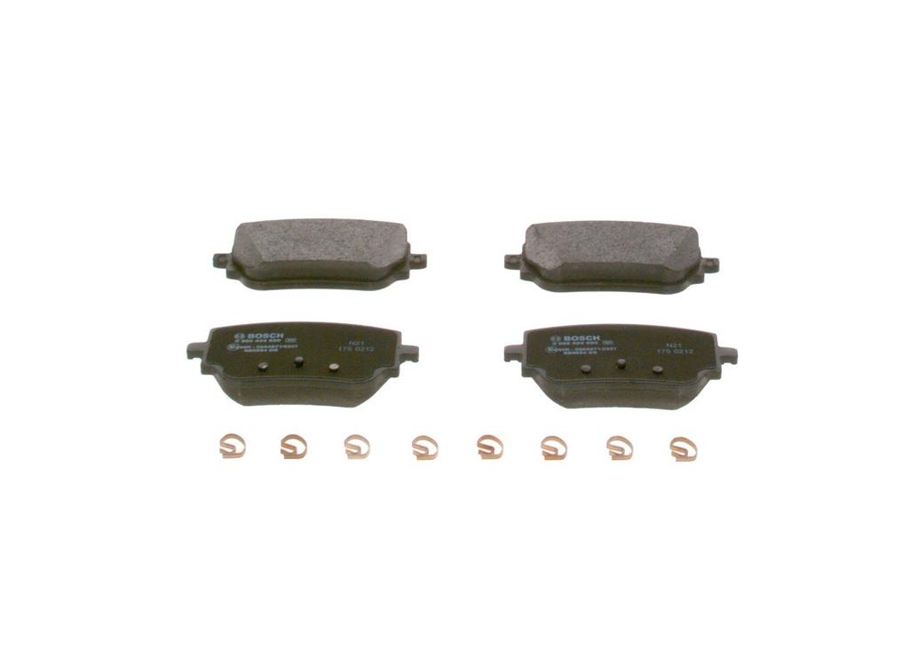 BRAKE PADS REAR BOSCH MERC