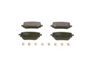 REAR PADS BOSCH MERC