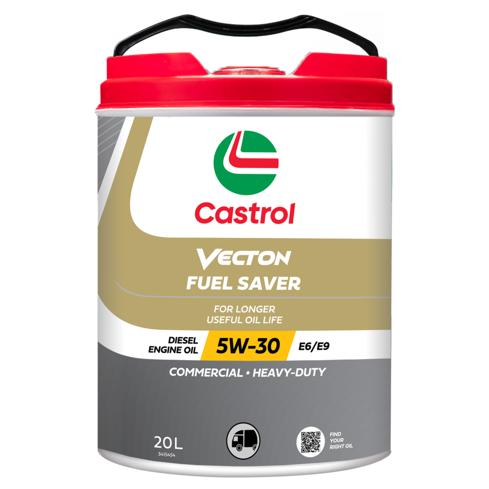 ENGINE OIL 20L 5W30 VECTON FUEL SAVER E6/E9 CASTROL
