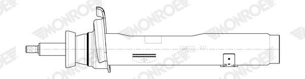 SHOCK ABSORBER RHF MONROE BMW