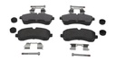 BRAKE PADS FRONT FERODO MERC VAG