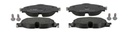 FRONT PADS W/O SENSOR FERODO VAG
