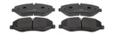BRAKE PADS FRONT FERODO MERC