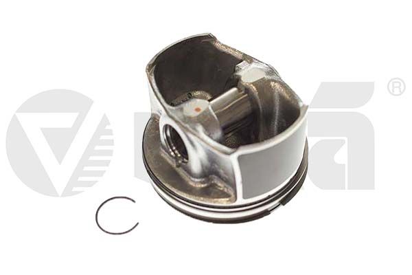 PISTON ASSY WITH RINGS VIKA MERC