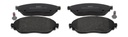 BRAKE PADS FRONT FERODO RENAULT