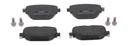 BRAKE PADS REAR FERODO MERC