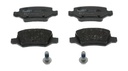 BRAKE PADS REAR FERODO MERC