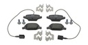 BRAKE PADS REAR WITH SENSOR FERODO FIAT