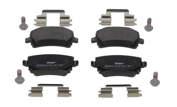 BRAKE PADS REAR FERODO VAG