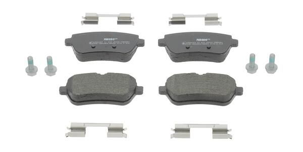 BRAKE PADS REAR FERODO MERC