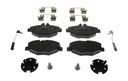 BRAKE PADS FRONT WITH SENSOR FERODO MERC