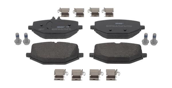 BRAKE PADS REAR FERODO MERC