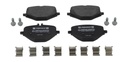BRAKE PADS REAR FERODO MERC