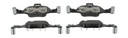 BRAKE PADS FRONT FERODO BMW