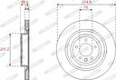BRAKE DISC REAR 365MM FERODO LAND ROVER