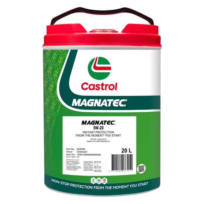 ENGINE OIL 20L 5W20 MAGNATEC CASTROL