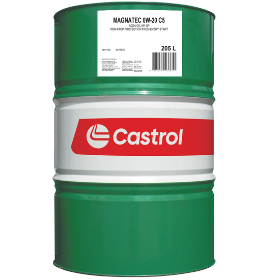 ENGINE OIL 205L 0W20 C5 MAGNATEC CASTROL