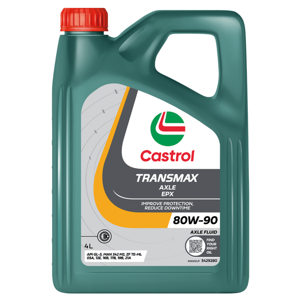 GEAR OIL 4L 80W90 TRANSMAX AXLE EPX  CASTROL