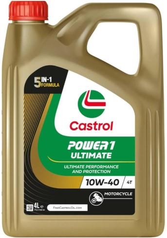 ENGINE OIL 4L 10W40 POWER1 ULTIMATE 4T CASTROL