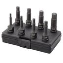 M7 IMPACT IN HEX SOCKET SET, 1/2" DRIVE, 8PCS, 6 - 19MM